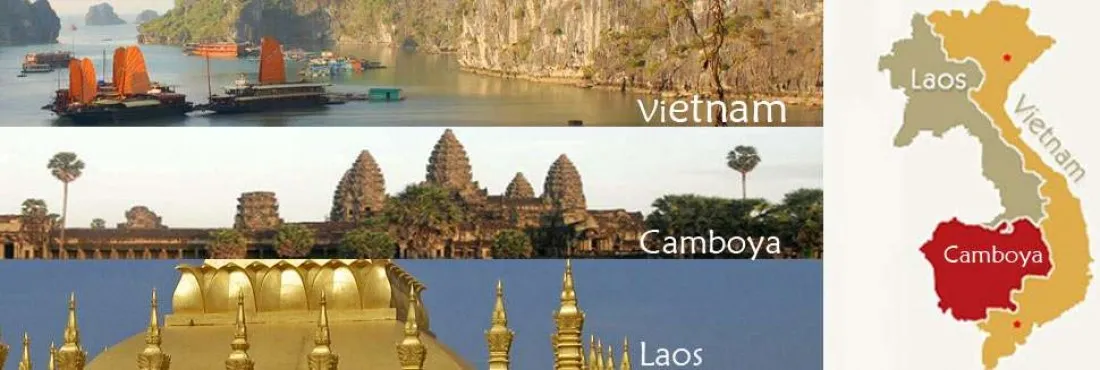 Vietnam, Laos and Cambodia Travel 18 days